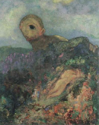 Odilon Redon the cyclops oil painting picture